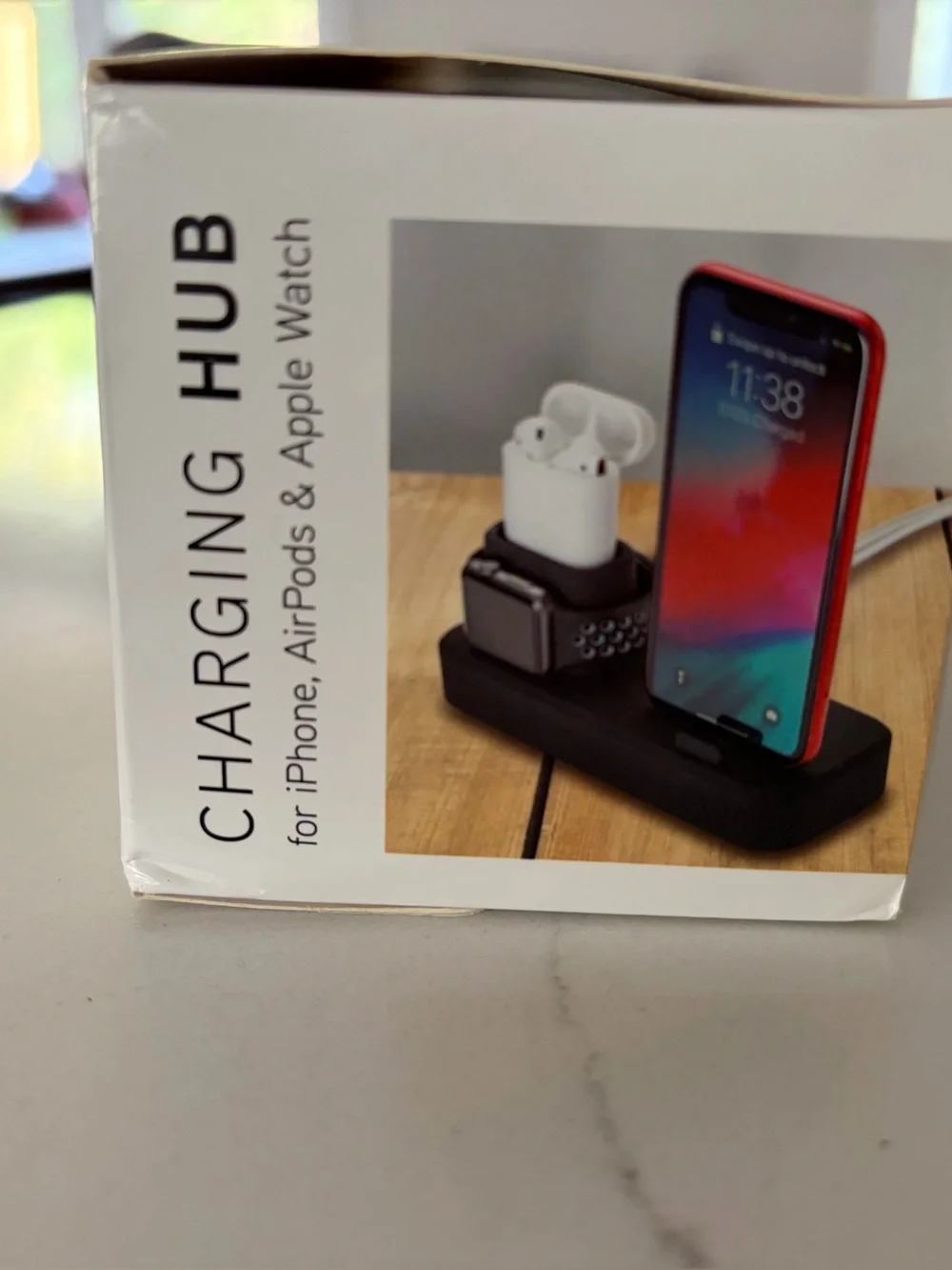 Universal 3-in-1 Charging Hub for iPhone, AirPods & Apple Watch - White